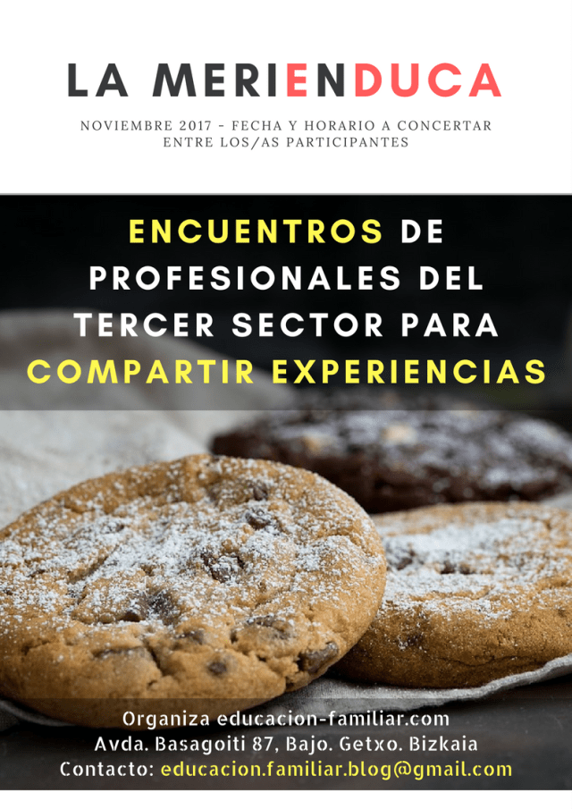 La merienduca. Encuentros de profesionales del tercer sector