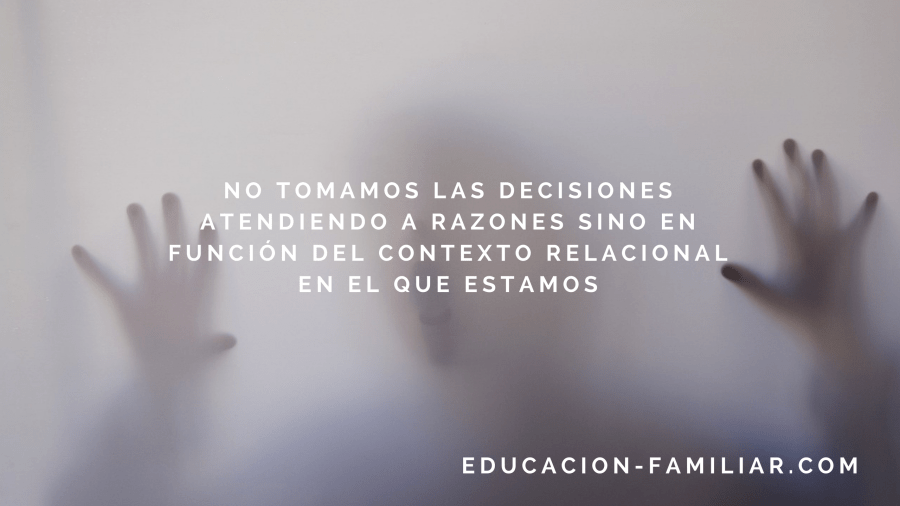 Las decisiones son un acto de locura